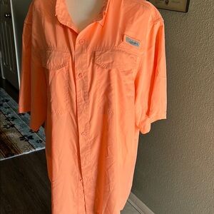 Columbia Men's Orange Shirt
